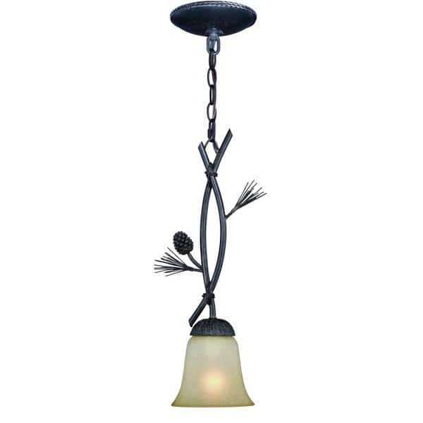 Sierra 6in Mini Pendant Black Walnut