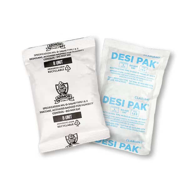 Desiccant,Tyvek Bags,PK300, Mfr#: D8UCT-D, ARMOR SHIELD