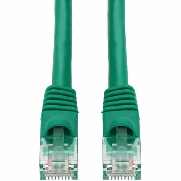 1FT RJ-45 M/M CAT6A GREEN CU PATCH CBL
