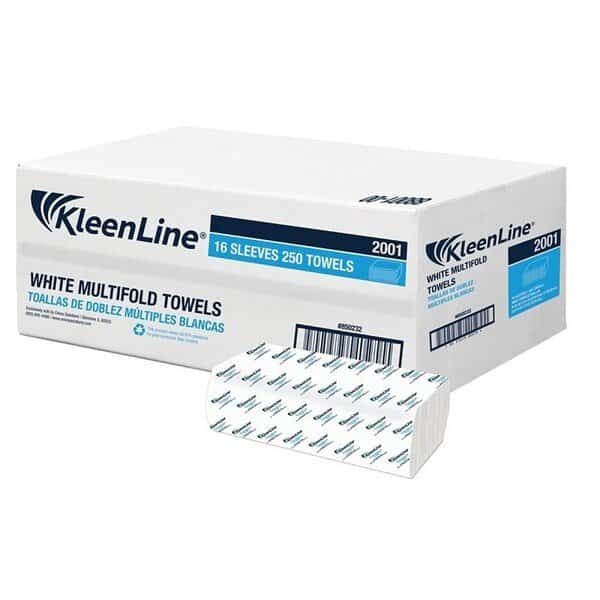 NORTH AMERICAN PAPER 892400 Paper Towel, White, 12 Roll