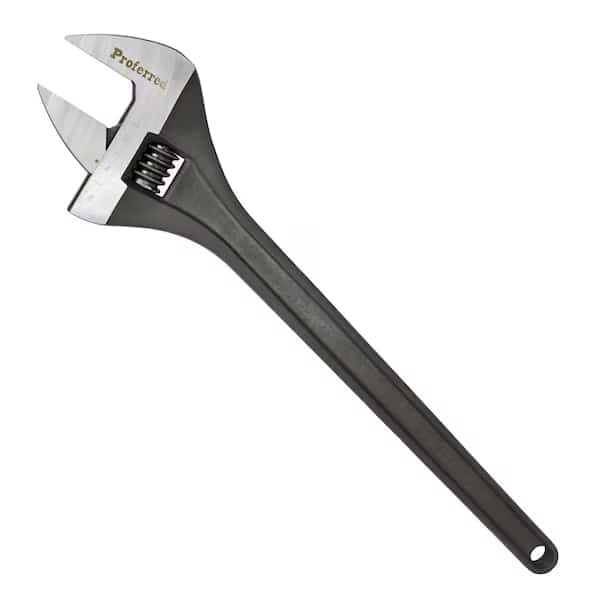 24" Standard Adjustable Wrench, Phosphate Finish