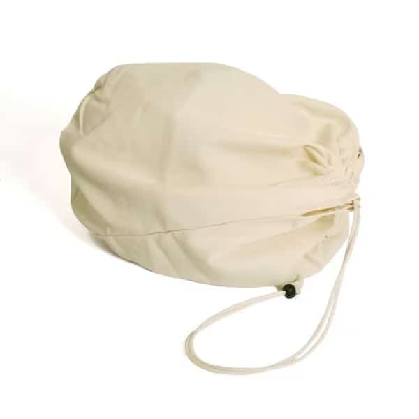 Face Shield Bag, Beige, Cotton Flannel