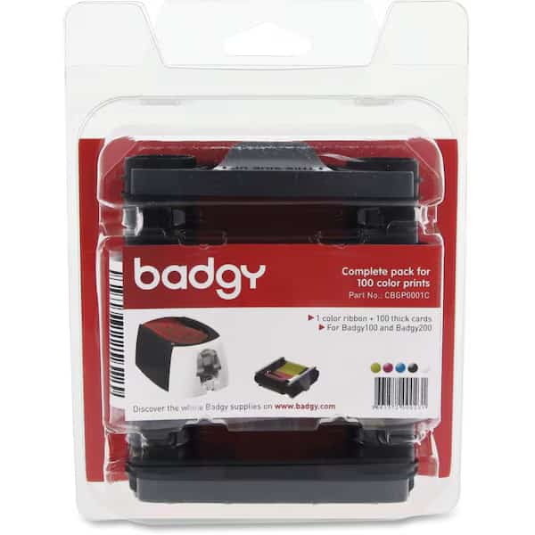 Card Printer, Color, 8 in. H