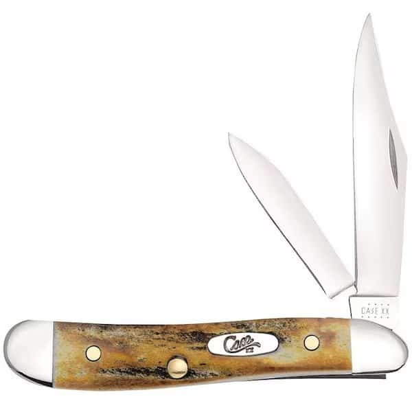 0 Pocket Knife, 5220 Stainless Steel Blade, 2Blade
