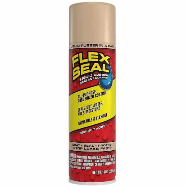 Flex Seal Family of Products Flex Seal Almond Rubber Spray Sealant 14 oz