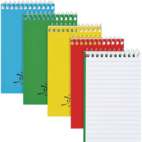 Memo Notebooks, 60 Sheets, 3" x 5", White