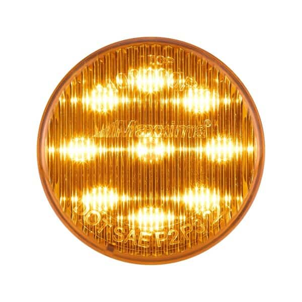 Clearance Light, LED, Amber, Grommet, 2 Dia