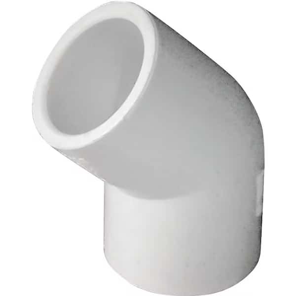 Ell Pp 45deg Pvc 1/2in Sch40, Ipex, Mfr#: 435481