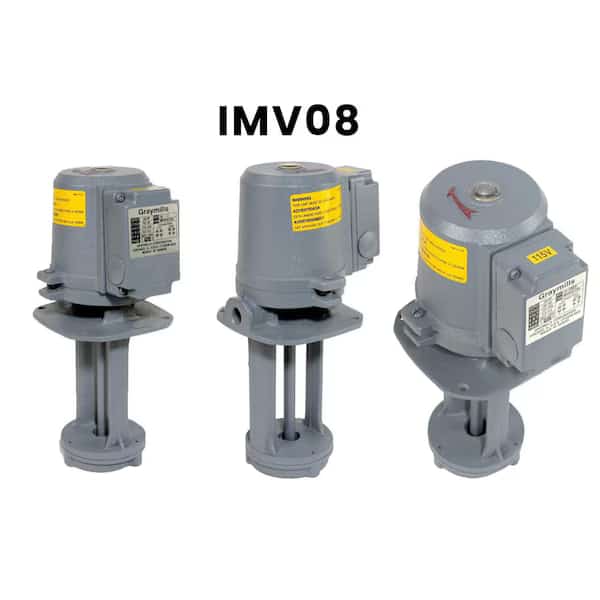 Coolant Immersion Pump, 1/8HP, 230/460V