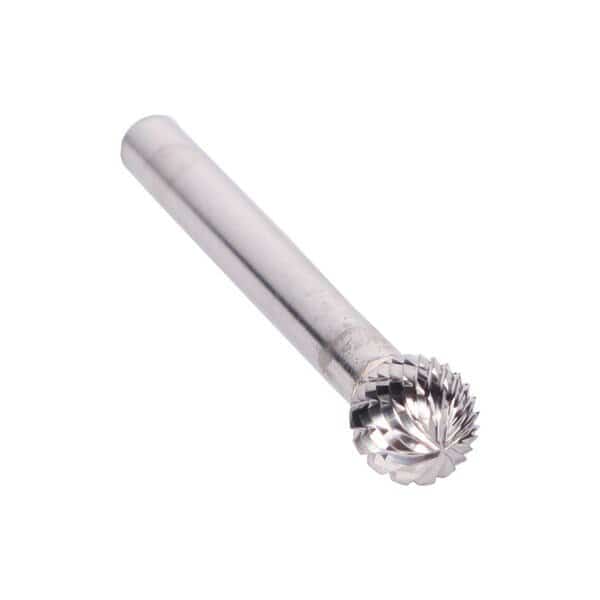 3/8"x5/16" Ball End Carbide Burr 1/4 Shank