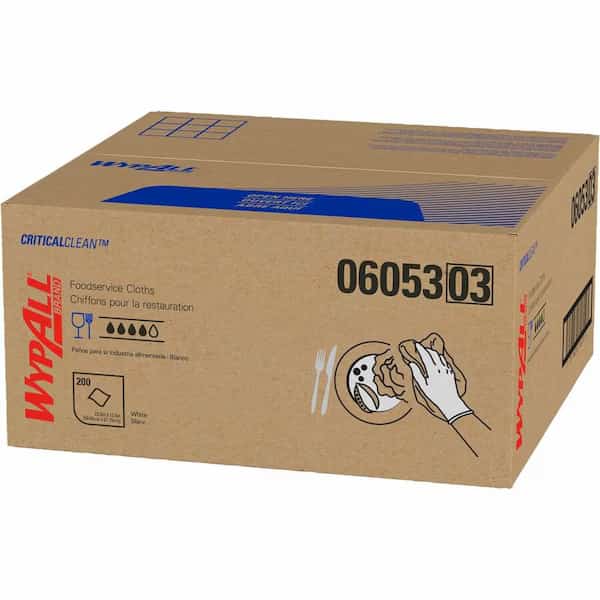 Dry Wipe,12-1/2" x 23-1/2",Blue/White, Mfr#: 6053, WYPALL