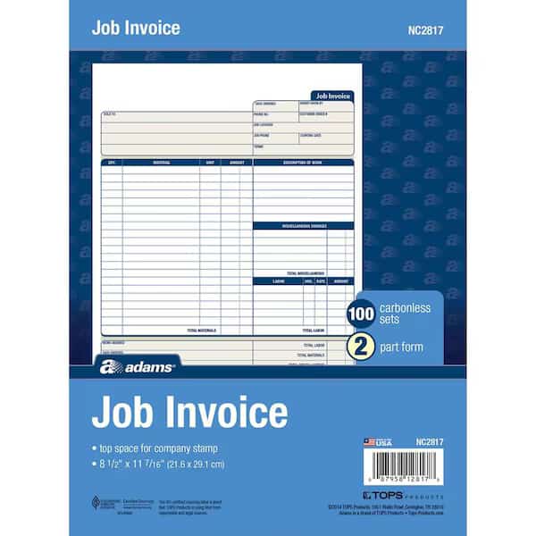 Invoice, Job