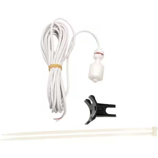 Float Switch with Mounting Bracket and 15 Foot Wire, Works with Level Sence Products