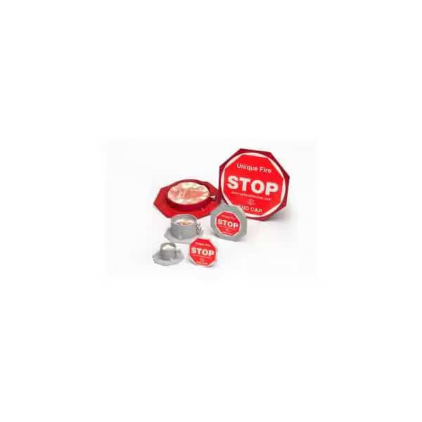 Smooth Endcaps for Empty SF-1 Unique Fire Stop Smooth Sleeve, PR