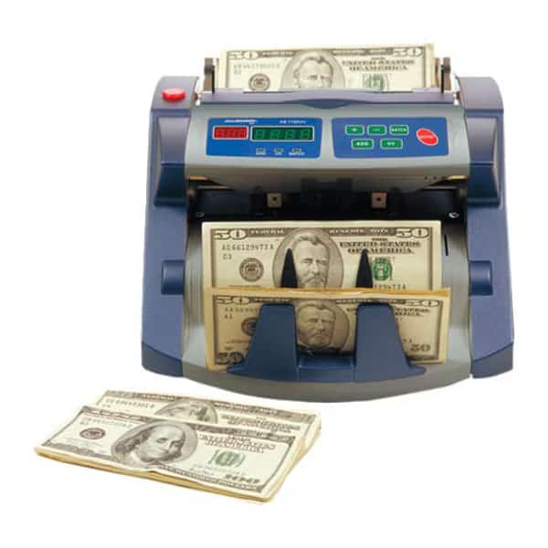 Bill Counter, 1200 Notes/Min, Digital, Blue