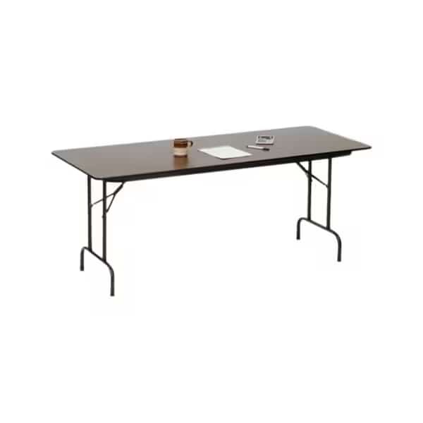 CF Melamine Folding Tables 24x48 Black Granite