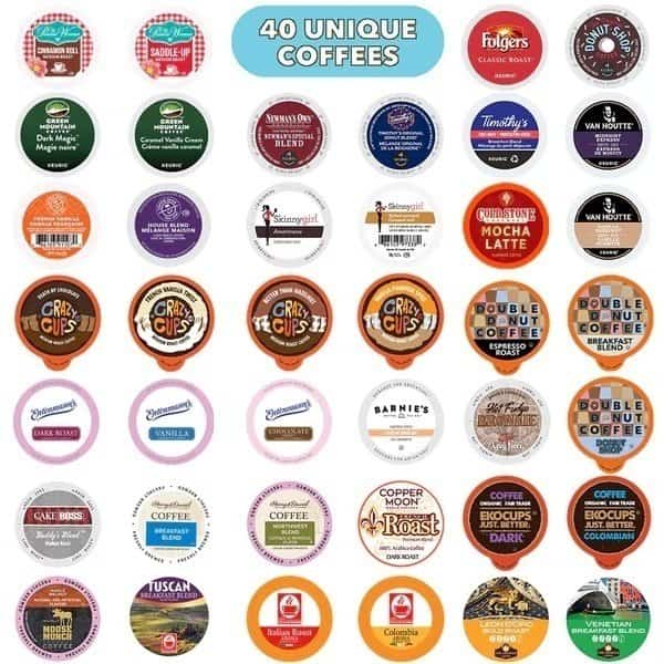 Perfect Samplers Variety Pack, Dark Roast & Bold Flav-40 Ct