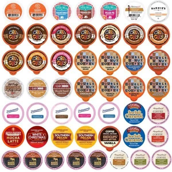 Perfect Samplers Flavored Coffee Variety Pack Standard-50 Ct