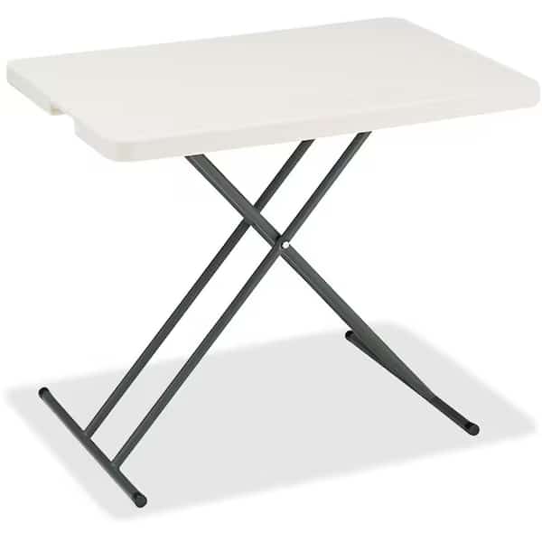 Rectangle IndestrucTableÃ‚Â® Classic Folding Table, Platinum Granite - 30" x 20" Personal, 30" W