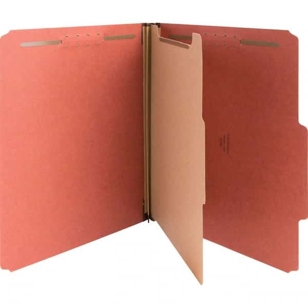 Nature Saver Classification Folders,PK10, Mfr#: NAT01050, NATURE SAVER