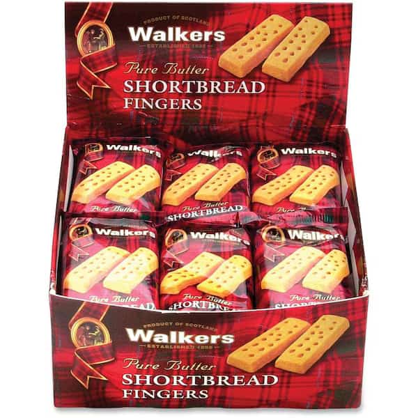 Walkers  Walker's Shortbread Cookies, Beige, 24PK