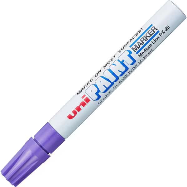 UniPaint PX20 OilBased Medium Point Marker, Purple