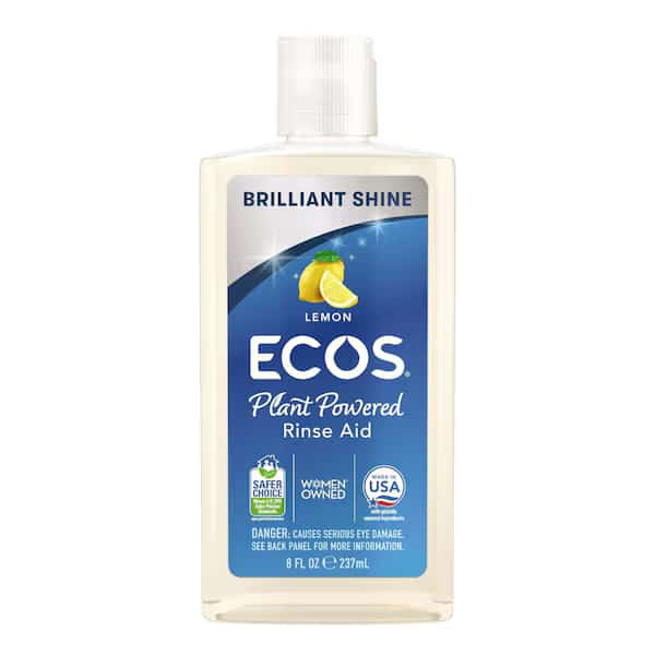 Rinse Aid, 8 oz.,PK12, Mfr#: 974712, ECOS