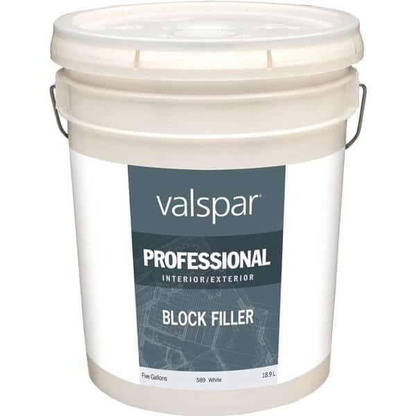 0440000008 Professional Block Filler, White, Liquid, 5 gal Pail
