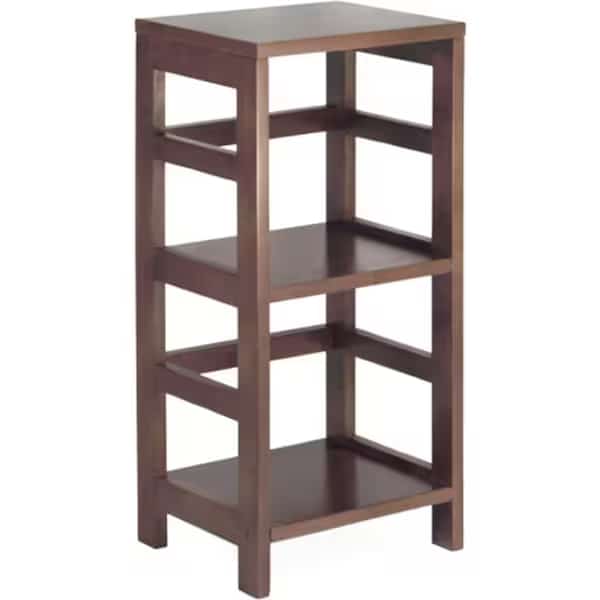 Winsome 92314 Espresso Beechwood SHELF2-SECT NARROW