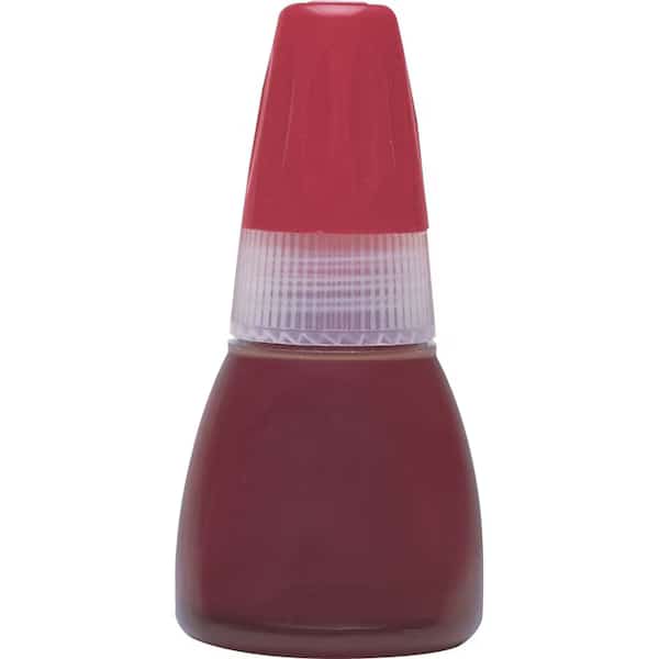 Xstamper Refill Ink, 0.34 fl. oz. Bottle, Red