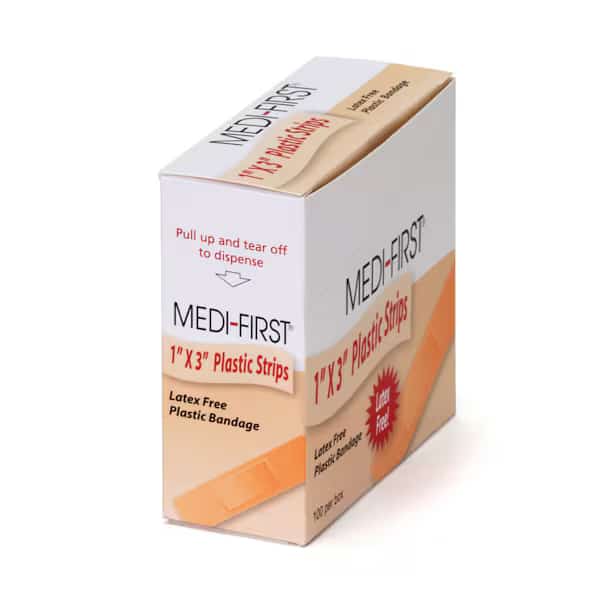 Plastic Bandage, 1x3", PK100