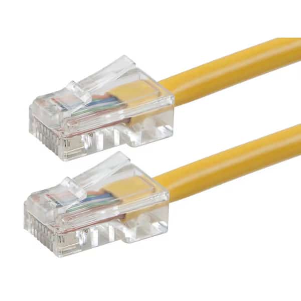 Cat5E Utp Patch Cable, 3 ft.Yellow, MONOPRICE, Mfr# 13120