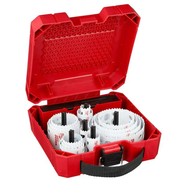HOLE DOZER  Electricians Hole Saw Kit - 19PC, Milwaukee Tool, Mfr#: 49-22-4105