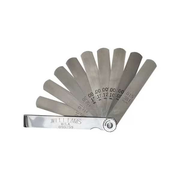 Williams Standard Feeler Gauge Set