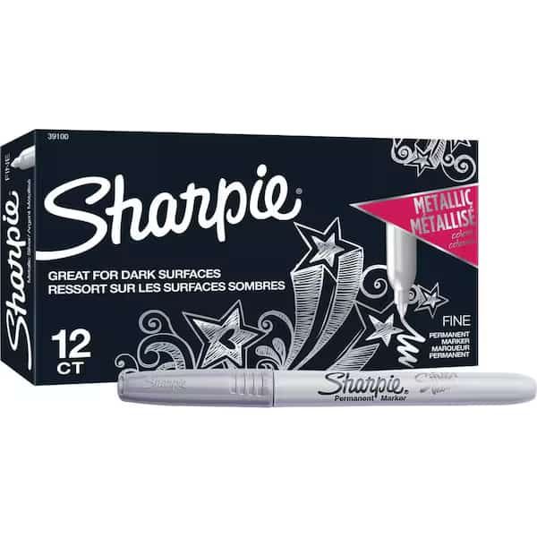Silver Markers, 12 PK