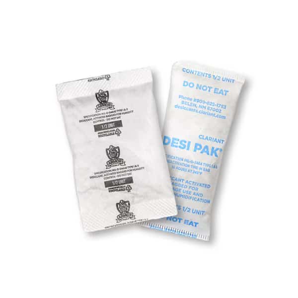 Desiccant, 3-1/8in. L, 1-1/2in. W, PK550