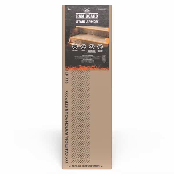 Ram Board Stair Armor 19 in. H X 34 in. W Polypropylene Stair Protector 6 pc