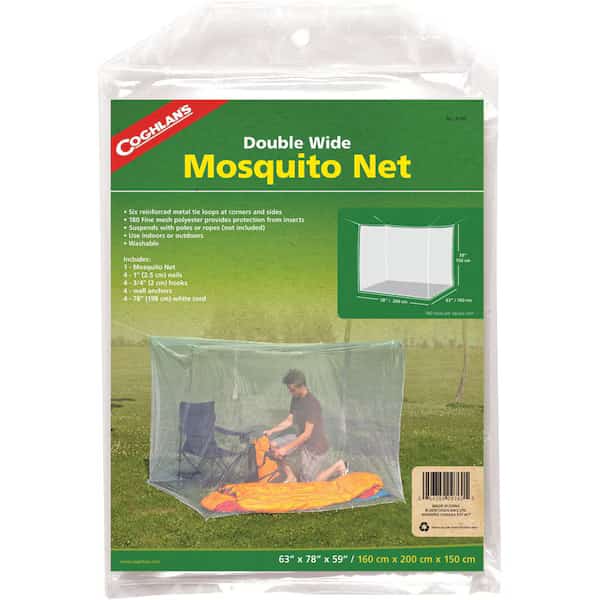 Coghlan's White Mosquito Net 59 in. H X 78 in. W X 63 in. L 1 pk