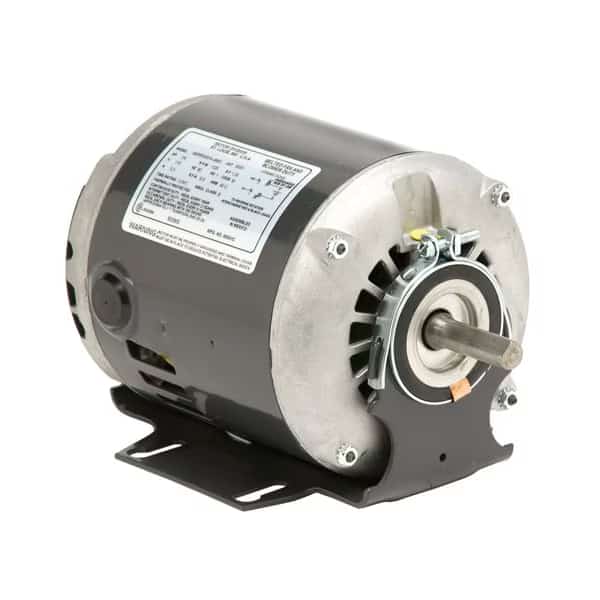 Split-Phase Belt Drive Motor, 1/2 HP, 48 Frame, 115V AC Voltage, 1,725 Nameplate RPM