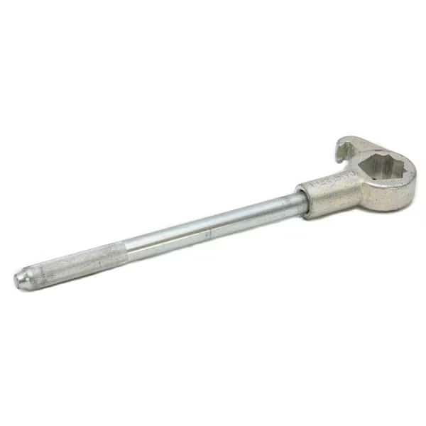 ABBOTT RUBBER JAHW-C Compact Adjustable Hydrant Wrench, 1-3/4 in Head