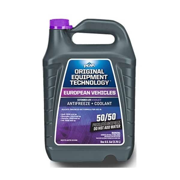 50/50 Pre-Diluted, 1 Gallon Jug, Violet, Single, Use With Audi 2006 And Up/ Mercedes 2014 And Up
