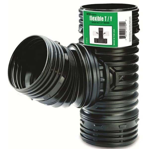 Fitting Drain, 4 in, Polypropylene, Black, 70 psi Pressure