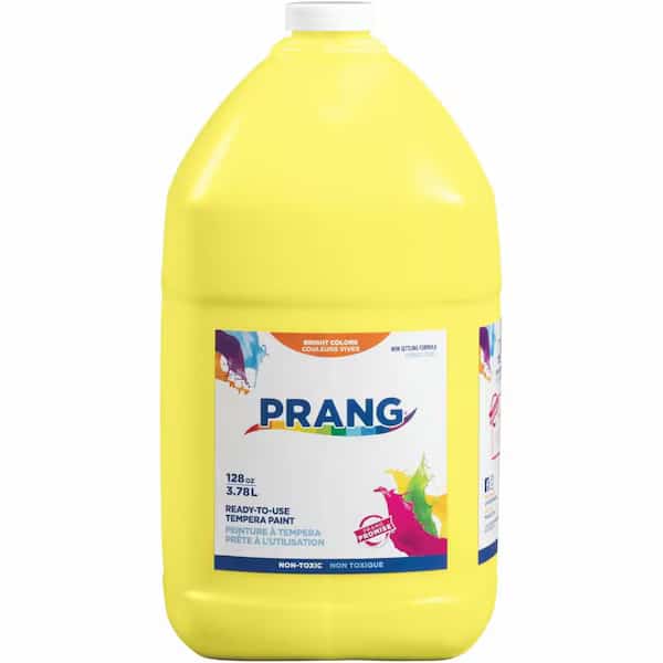 Dixon Prang Tempera Paint, Ready-to-Use, Nontoxic, 1 Gallon, Yellow