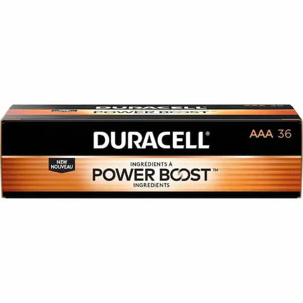 Coppertop AAA Alkaline Battery, 1.5V DC, 36 Pack