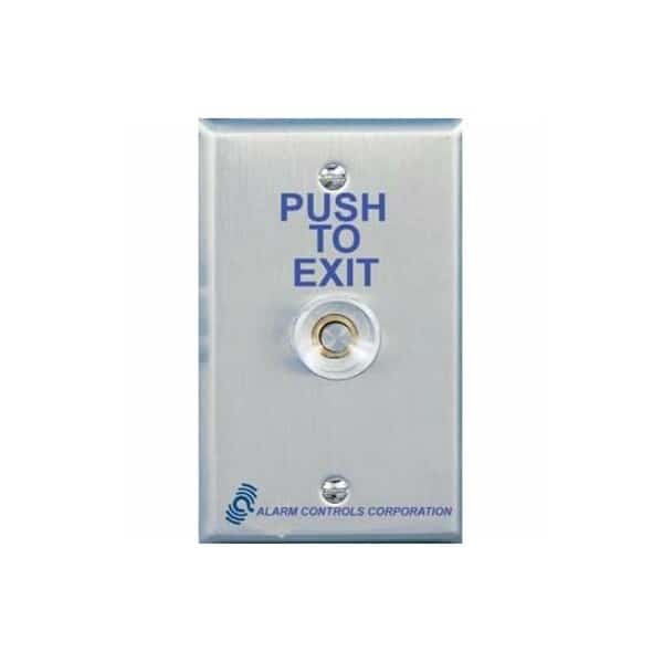 Exit Delay Timer, Push to Exit Button, SS