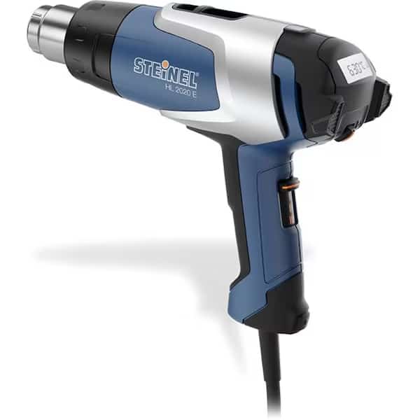 Heat Gun, Corded Powered, 120V AC, Adjustable Temp. Setting, 1,600 W Watt, Pistol-Grip Handle