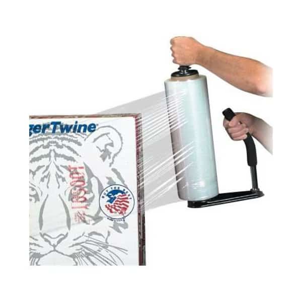 Blown Hand Stretch Film, 15x90Gx1500f, PK4, 15" W x 1500' L, Clear