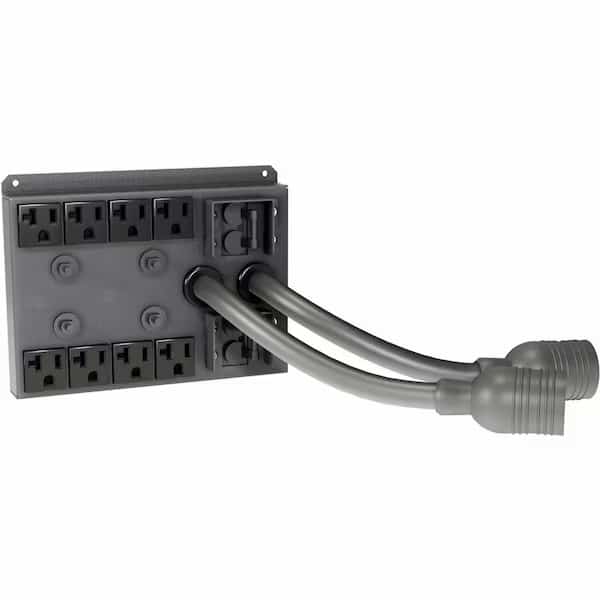 Power Output Distribution, (8) 5-20R, (2) L6-30R, Hardwire, 0 ft.