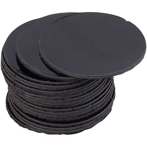 MasterVision Black Circle Magnets, Pack of 20