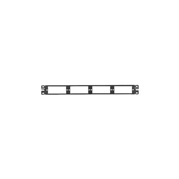 Patch Panel, 48 Ports, Flat Fiber, Rack, 1RU, PANNET, Mfr# CFAPPBL1